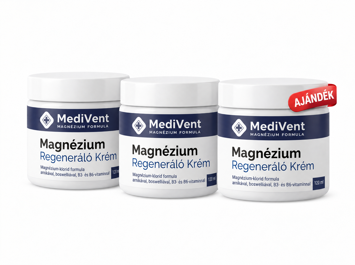 MediVent Páros ajánlat: 2 tégely + 1 ajándék tégely